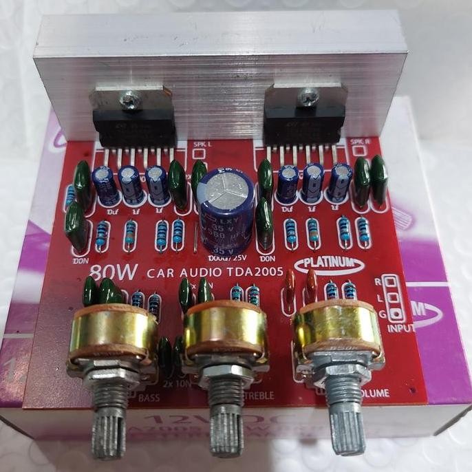 KIT PCB SPEAKER AKTIF TDA2005 2005 NGAMEN ODONG TUKANG ROTI AKI 12V