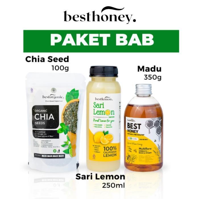 

DD Paket Detox Paket Diet Bestdetox Sari Lemon Chia Seed Madu Asli