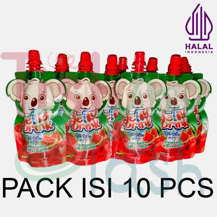 

DD [PACK ISI 10] Kiokio Minuman Jellydrink Raspberry Watermelon HALAL 70ml - Minuman Sehat - Food, Strawberry Jeli Puding Makanan Pudding Stroberi