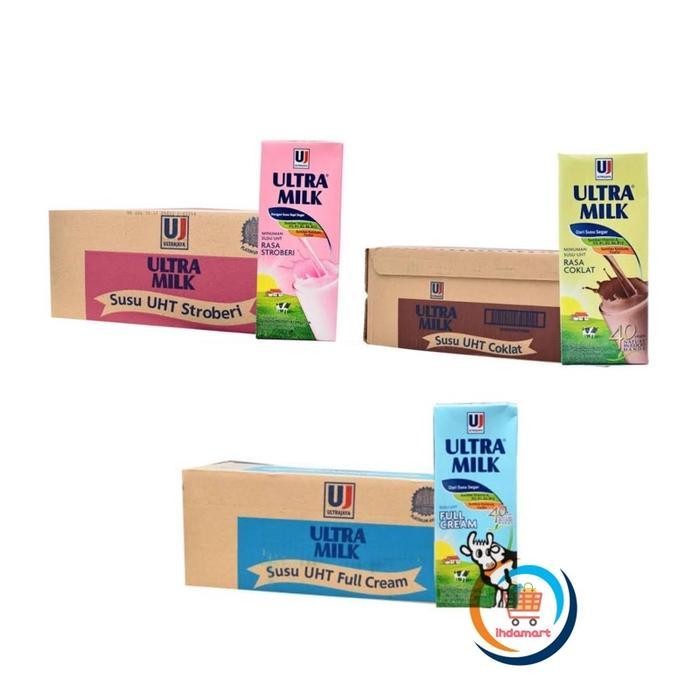 

MN 1 Dus Susu Ultra 125 ml / 200 ml / 250 ml / 1000 ml Coklat Milk