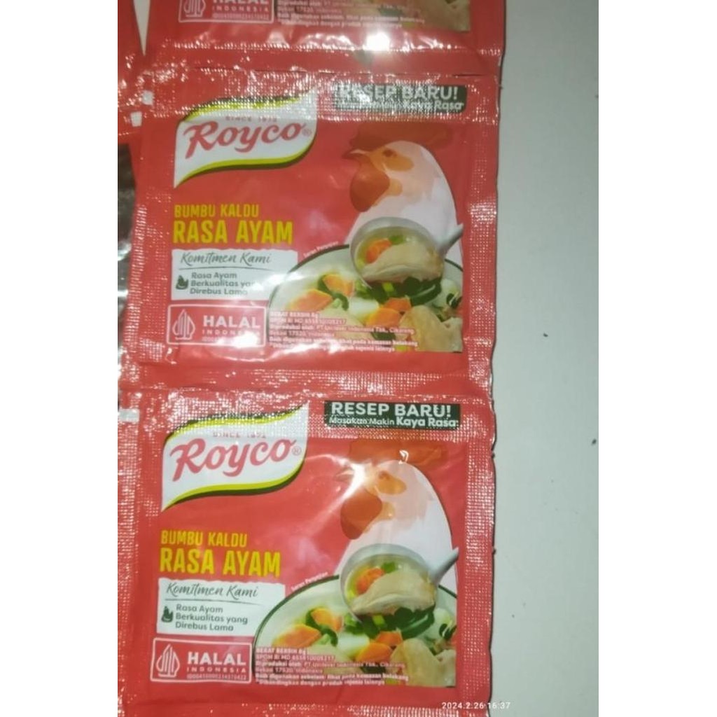 

royco bumbu penyedap rasa 12sachet