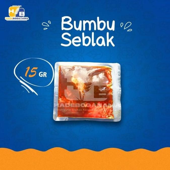 

Bumbu Basah Seblak Instant 15 gr / Bumbu Seblak Sachet