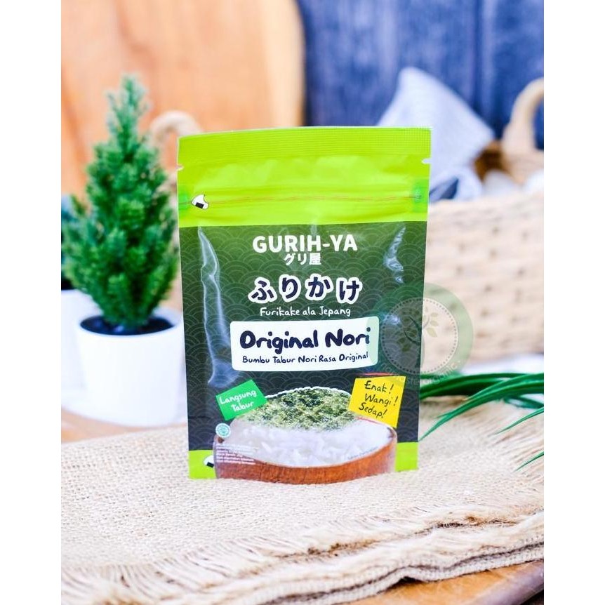 

GURIH YA SEAWEED NORI SEASONING ORIGINAL POUCH 25GR