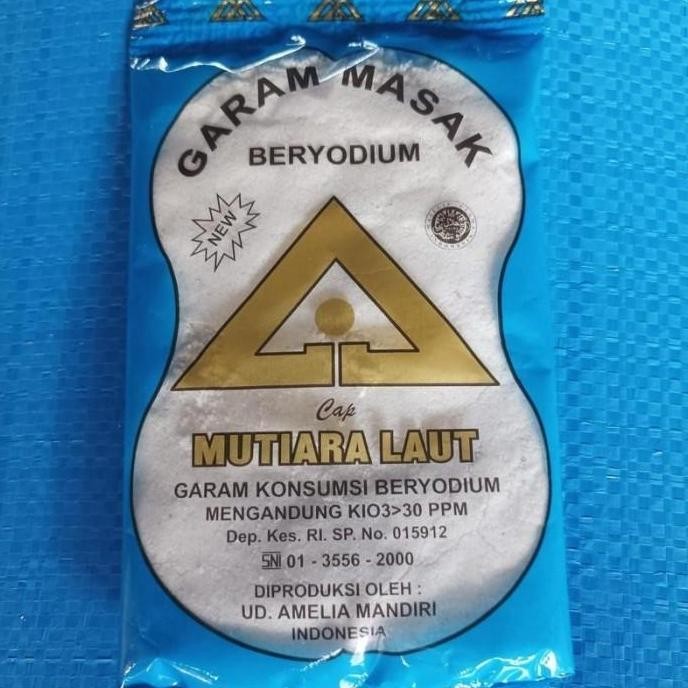 

GARAM MASAK 10 PCS GARAM DAPUR BERYODIUM CAP MUTIARA LAUT / CAP LIMA LIMA