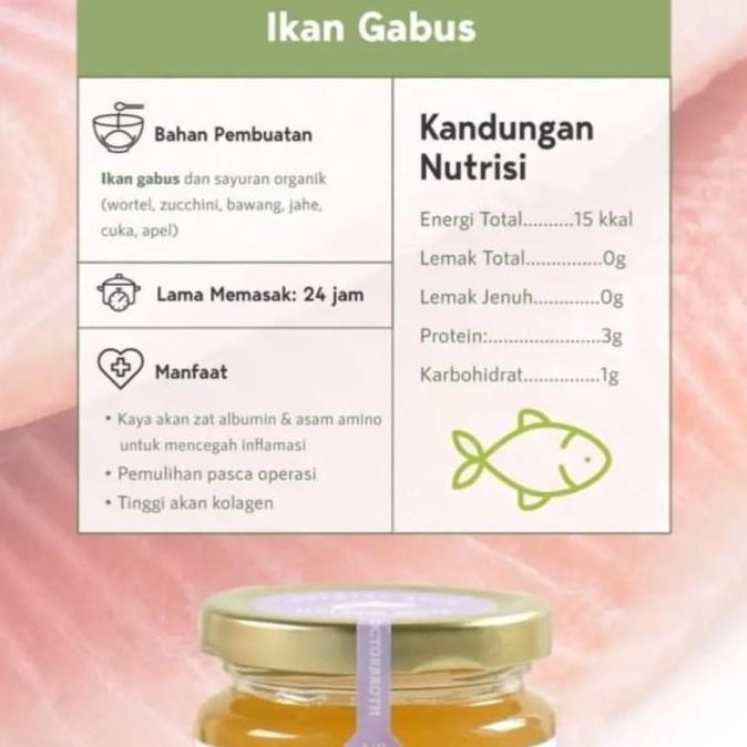 

Doctor Broth - Ikan Gabus Kutuk (Kaldu)