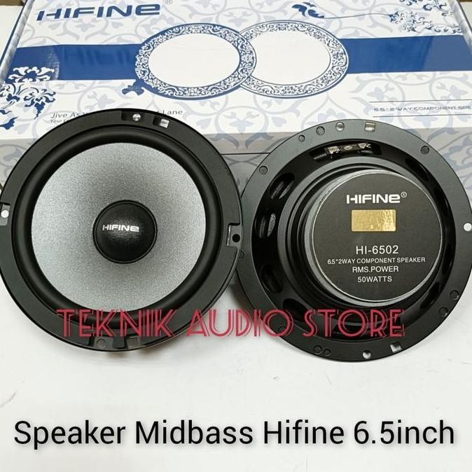 Speaker Midbass Hifine 6.5" Paper Cone