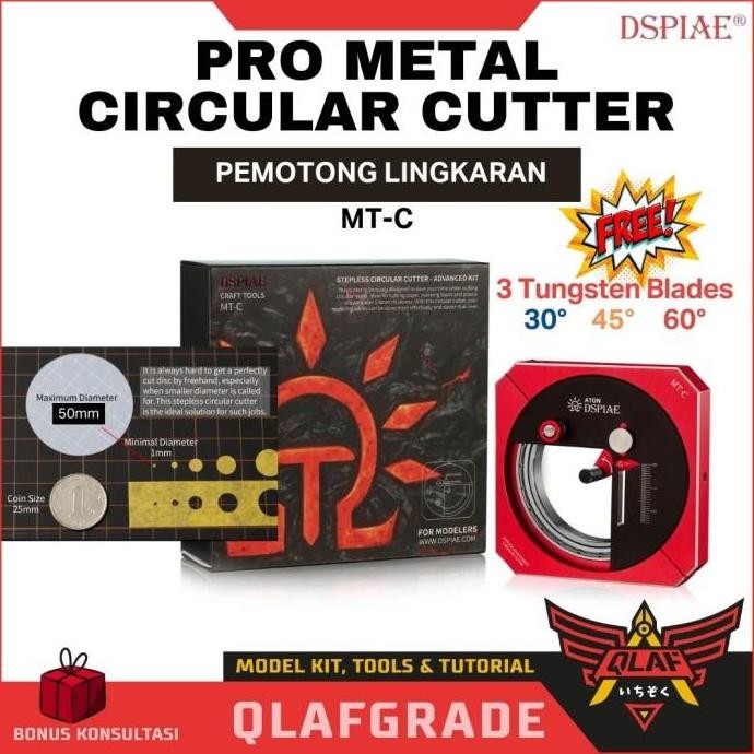 

Pemotong Lingkaran PRO METAL Stepless Adjustment Circular Cutter MT-C