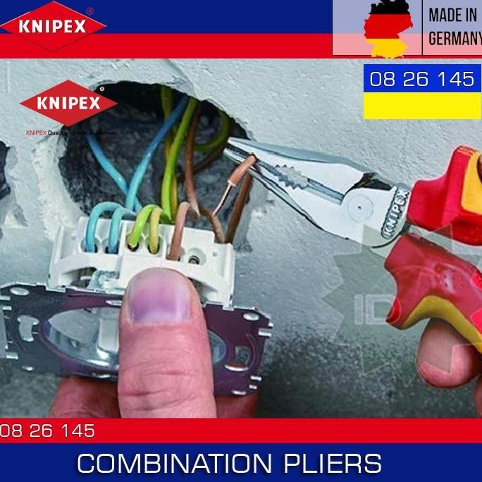 Tang Kombinasi 08 26 145 Knipex Combination Plier