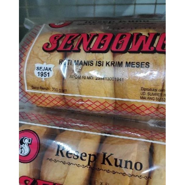 ROTI SENDOWO- roti jadul khas malang