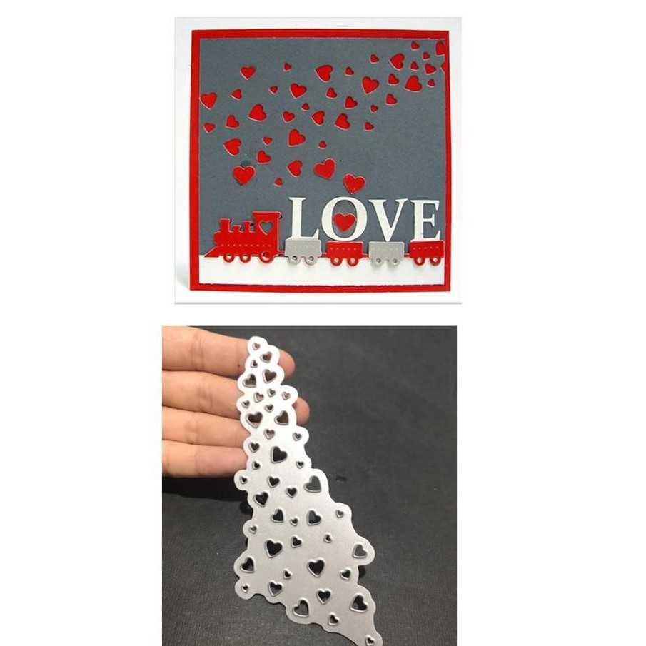 

Cutting dies love decoration heart valentine scrapbooking DHPATTERN