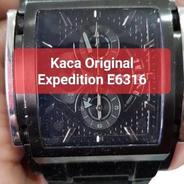 KACA JAM TANGAN EXPEDITION ORIGINAL E6312 E6313 E6316 E6317 E6320