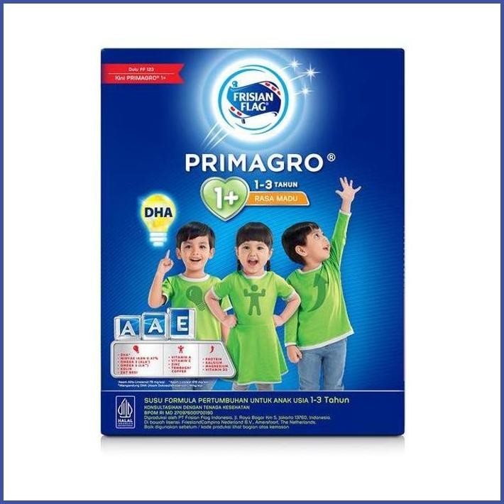

NEW FRISIAN FLAG PRIMAGRO 1+ VANILLA 1200G SUSU PERTUMBUHAN ANAK TERLARIS