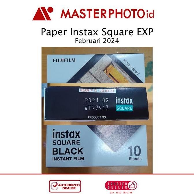 Hot Sale Paper Instax Square Exp Black, Star Illumination,White Marble, Rainbow