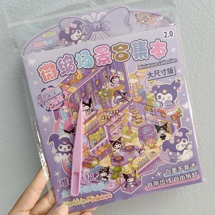 

Best Free Pinset - Sticker 3D Sanrio Miniature - Stiker Dekorasi Ruangan Lucu Viral - Mainan Edukatif Anak Kuromi My Melody Cinnamoroll