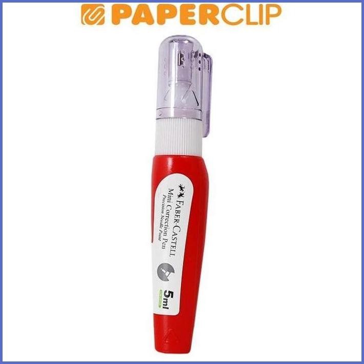 

STOCK NEW CORRECTION PEN FABER CASTELL 169413 5ML RED TERLARIS