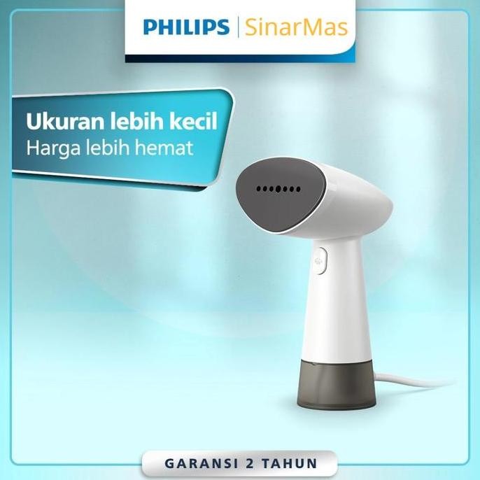 PHILIPS HANDHELD STEAMER STH1010/10 PUTIH - SETRIKA UAP OPTIMAL, SETRIKA PHILIPS UAP, STRIKA UAP, PR