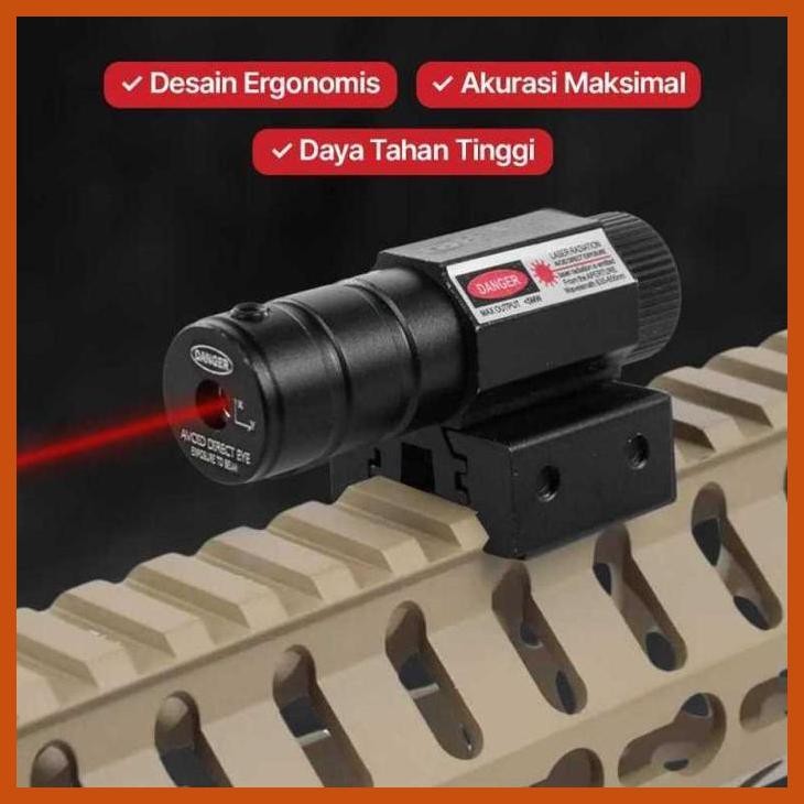 TAFFLED TACTICAL RED DOT LASER GUN MOUNT AIRSOFT RIFLE 11/20MM - HJ11
