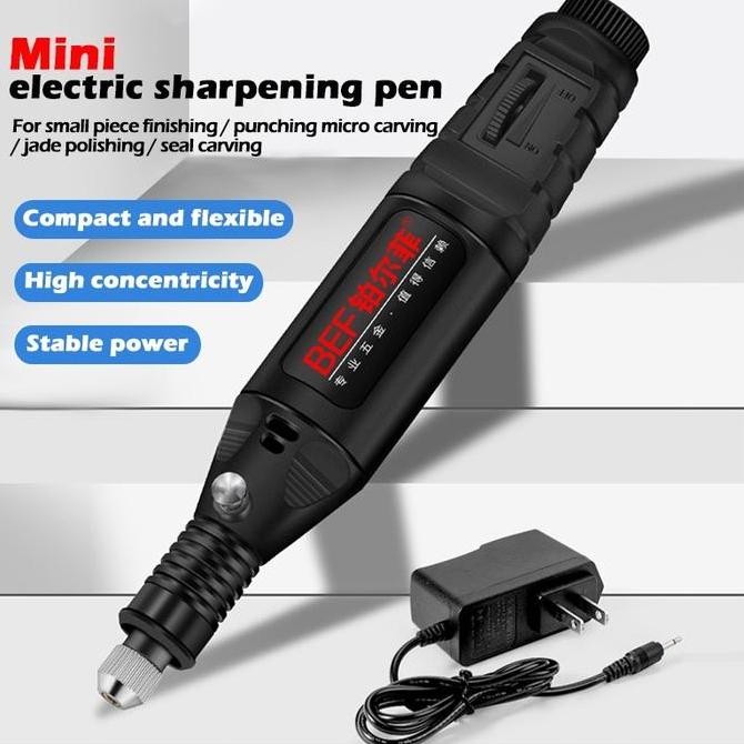 

27pcs Bor Mini 12V DC 15000 RPM Mini Drill Electric Engraver Grinder Gerinda Electrik Listrik / Alat Ukir Kayu /Alat Amplas / Alat Pemotong