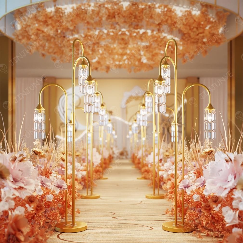 Garansi & Cod2 Set Lampu Dekorasi Pelaminan Rumbai Lampu Dekorasi Wedding 150Cm Standing Lampu Dekor