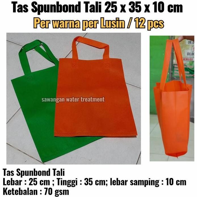 

Super Tas Spunbond Tali 25X35X10Cm / Goodie Bag