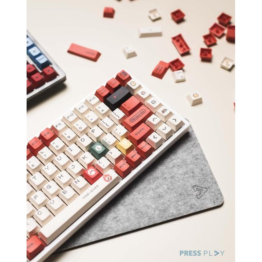 Mario Pbt Dye Sub Keycaps Full Size 131 Keys Allshop