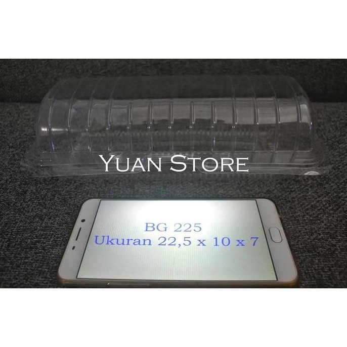 Mika Bolu Gulung | Mika Kue 22,5 cm | Mika Bolu | Box Bolu | Plastik