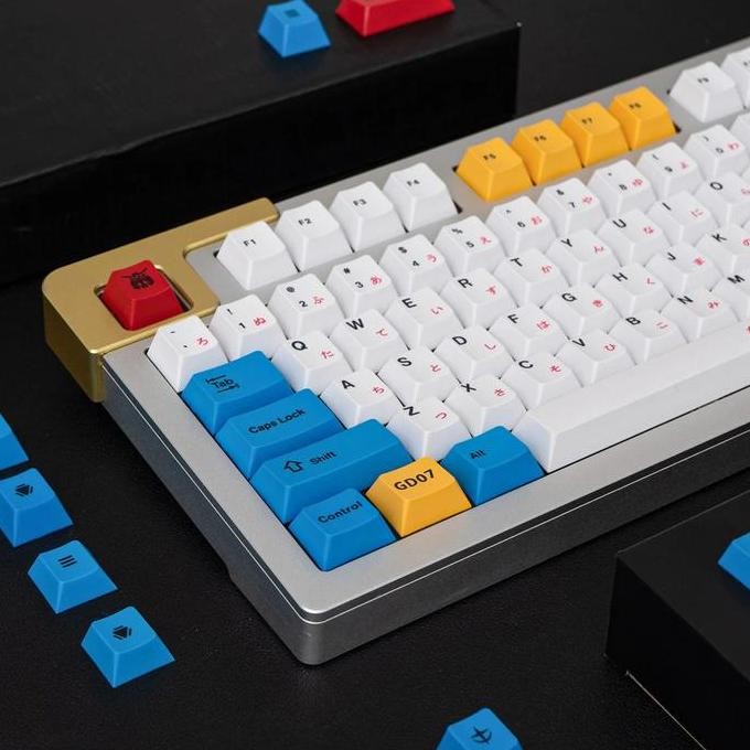 Japanese Gundam Keycaps Keycap 131 Keys PBT Material OEM Profile