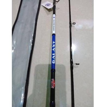 Set Pancing BC Audi dan Joran Aiwa Galaxy 180cm Bonus Softfrog
