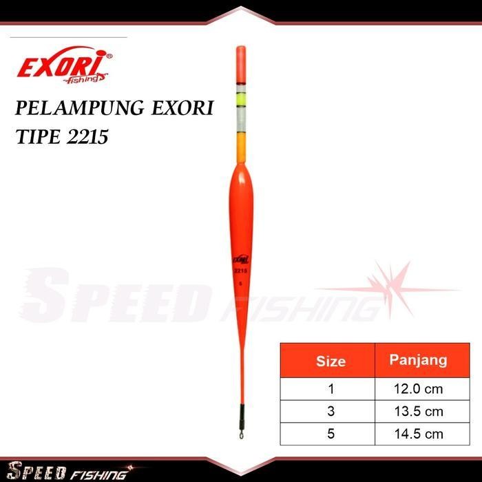 (Diskon) Pelampung Pancing Exori 2215 2216 Pelampung Untukgalatamalele Bestseller