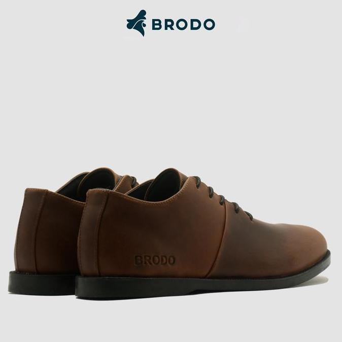 Brodo - Sepatu Signore Low Dark Choco Bs