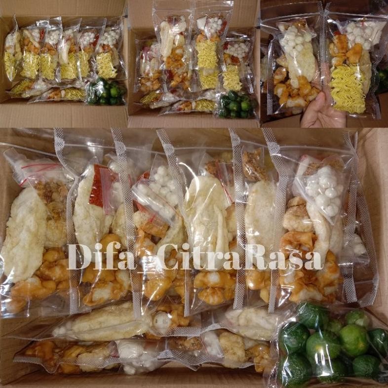 

TERMURAH ( READY STOK) PAKET CUANKI MIE 20pcs,CUANKI MIX MIE,paket ekonomis Siap kirim