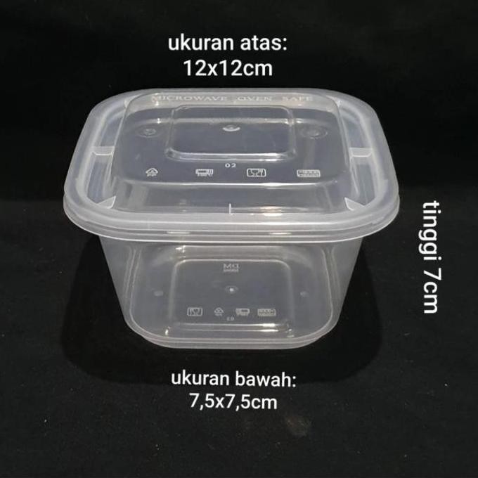 Thinwall DM 500ml Square / Thinwall DM 500ml Kotak