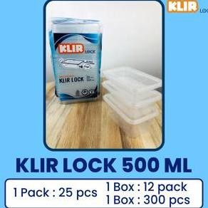 THINWALL KLIR LOCK 500 ML RECTANGLE / THINWALL 500ml LOCK