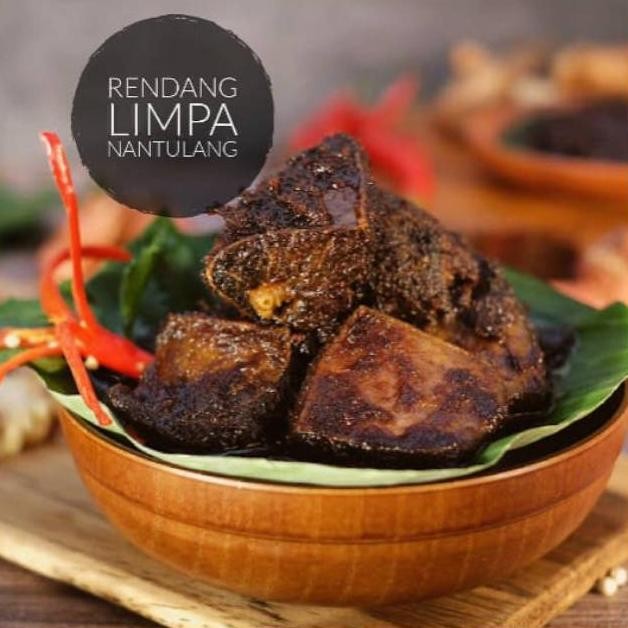 

TERLARIS Rendang Limpa Nantulang Siap kirim