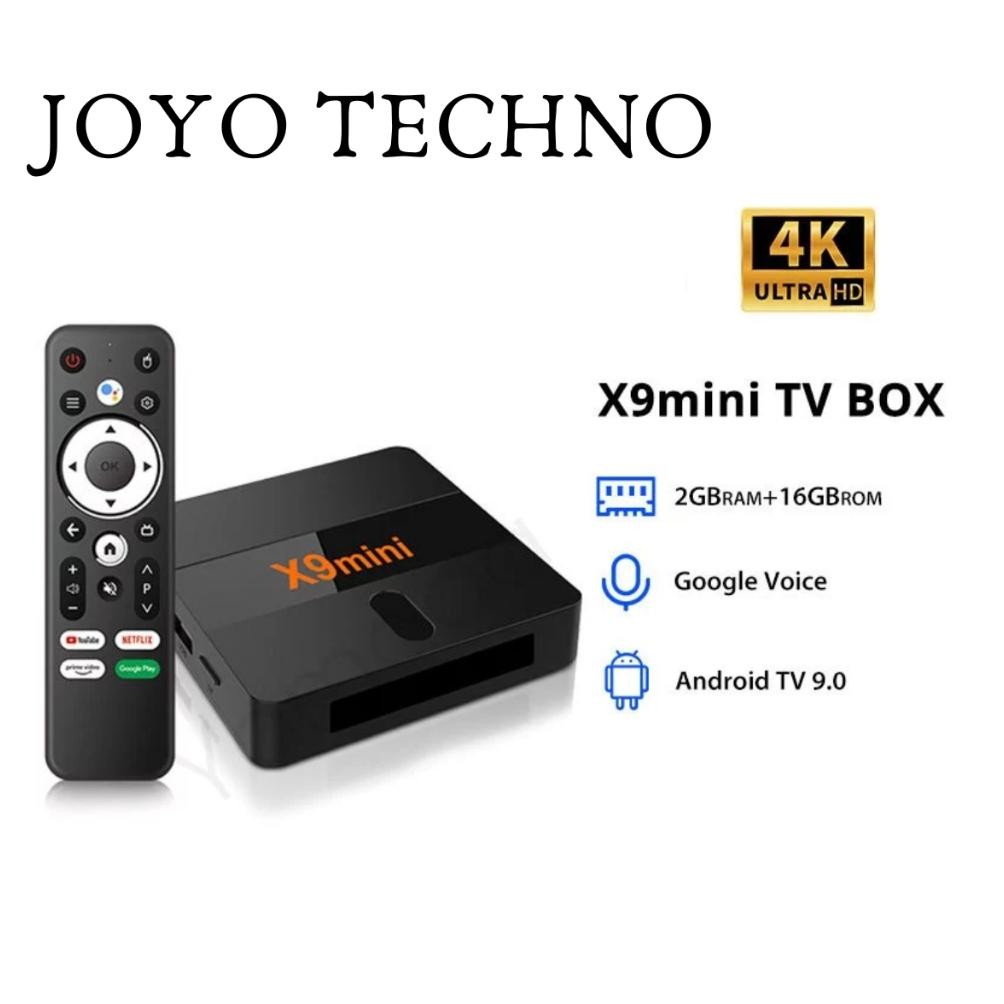 ''Terlaris" Android Tv Box X9 Mini Tv Box Android Wifi Bluetooth 4K Hd Atv Unlock Murah