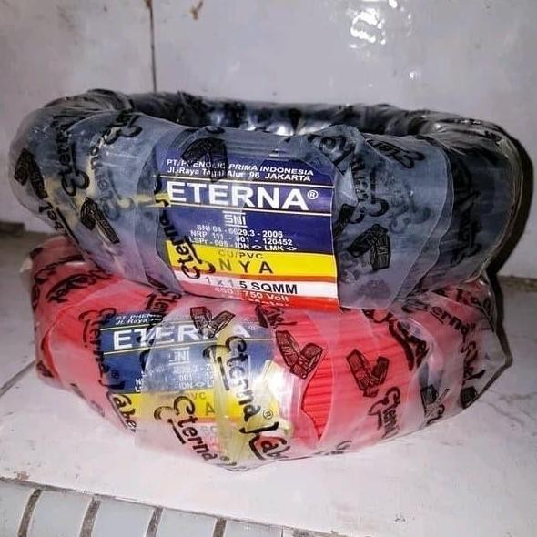 Promo Kabel NYA Engkel Tunggal NYA 1.5mm 1.5 mm Eterna COD