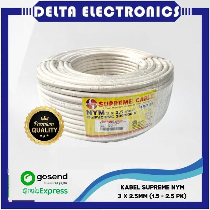 Promo KABEL SUPREME NYM 3x2.5mm/ NYM 3 x 2.5mm/ NYM 3x2,5mm/ NYM 3 x 2,5mm COD