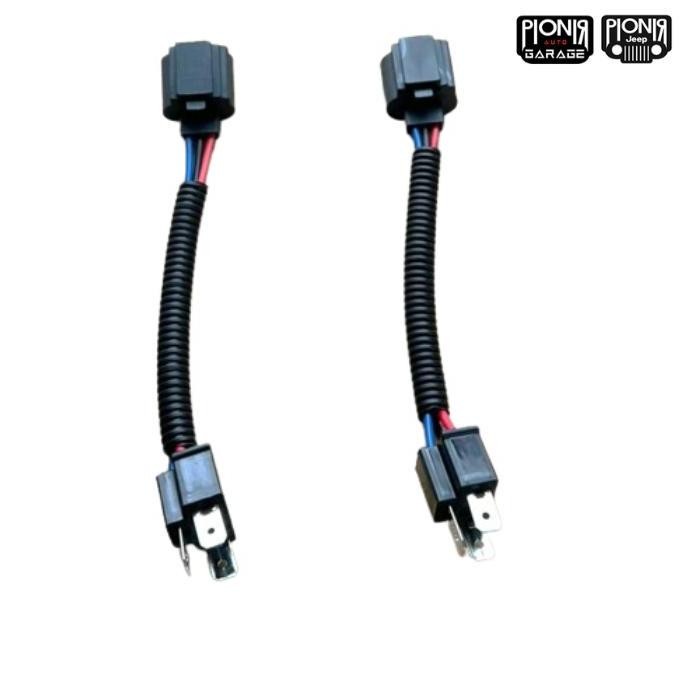H4 TO H13 ADAPTOR HEADLAMP HEADLIGHT ADAPTER CONNECTOR CABLE KABEL