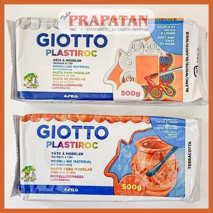 

(ATK) GIOTTO PLASTIROC MODELLING CLAY | TANAH LIAT | POTTERY ALAT TULIS LUKIS SEKOLAH KULIAH GAMBAR KANTOR