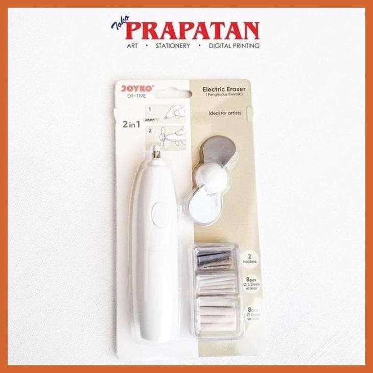 

(ATK) JOYKO ELECTRIC ERASER ER-119E / PENGHAPUS ELEKTRIK ALAT TULIS LUKIS SEKOLAH KULIAH GAMBAR KANTOR