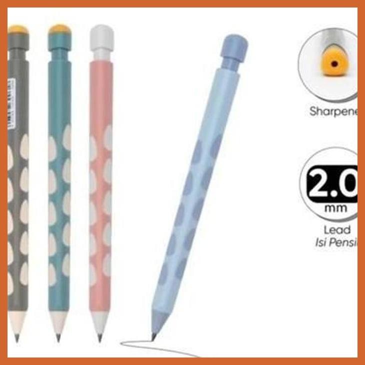 

(ATK) JOYKO MP-63 MECHANICAL PENCIL 2.0MM | PENSIL MEKANIK ALAT TULIS LUKIS SEKOLAH KULIAH GAMBAR KANTOR