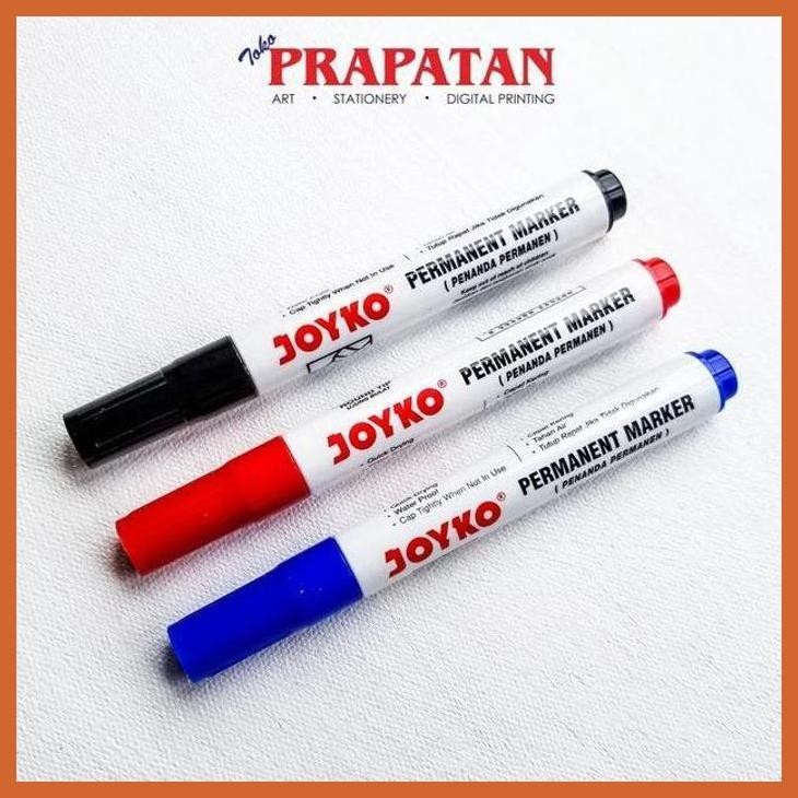 

(ATK) JOYKO PERMANENT MARKER PM / SPIDOL PERMANEN ALAT TULIS LUKIS SEKOLAH KULIAH GAMBAR KANTOR