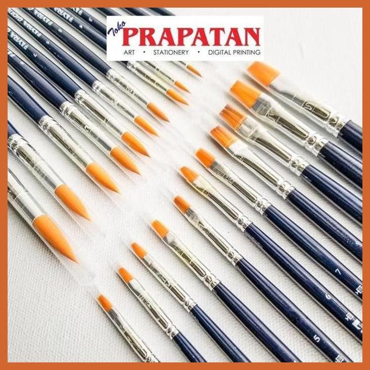 

(ATK) KUAS LUKIS LYRA GIOTTO ROUND FLAT / LYRA PAINT BRUSH PER PC ALAT TULIS LUKIS SEKOLAH KULIAH GAMBAR KANTOR