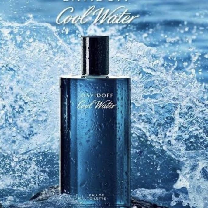 Davidoff Cool Water Perfume Parfum for Men 125ml - Original -KOA