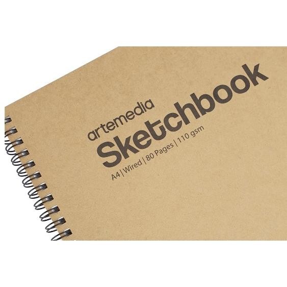

Cod Buku Sketsa Artemedia Sketchbook Wired A5 Craft Cover Jilid Spiral Ty-35