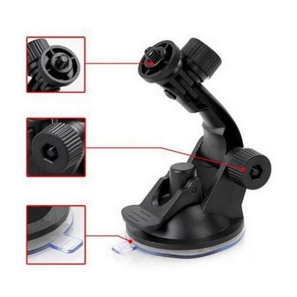 DF229>> Dudukan Stand Holder Penyangga Kamera Action Cam GoPro Tempel Mobil