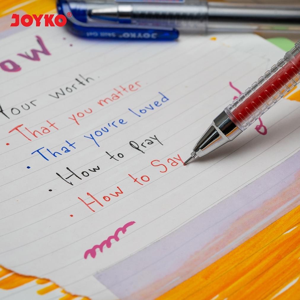 

Cod Joyko Gel Pen Skill Gel 0.5 Pena Pen Pulpen Joyko Jel Gp-262 [12Pcs] Hj-77
