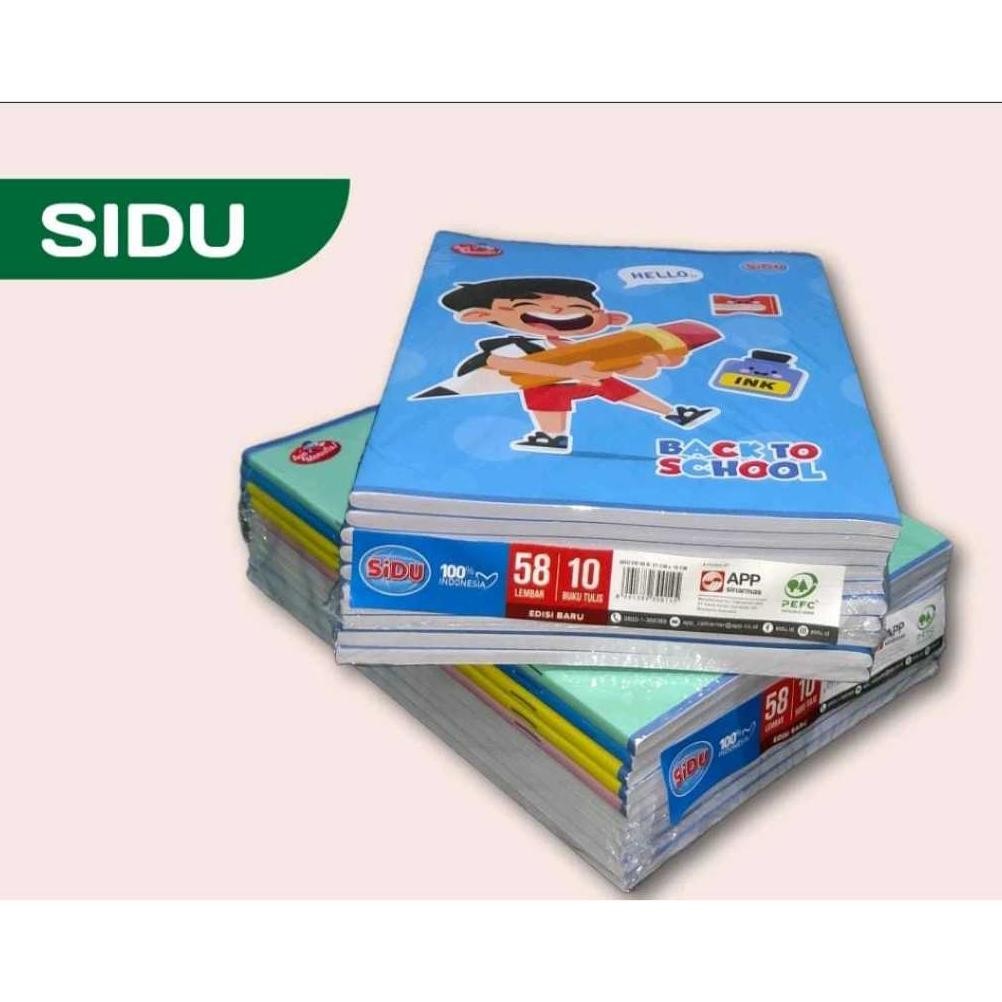 

Viral Sinar Dunia Buku Tulis Sidu 58 (Isi 10) T-56