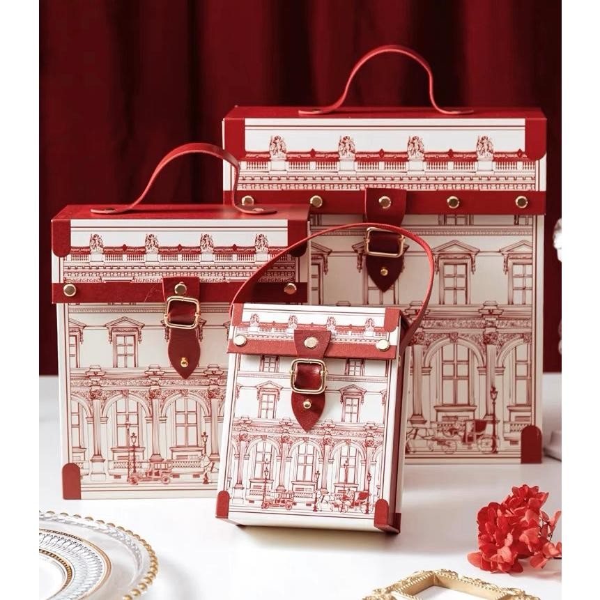 

Promo Kotak Kemasan Vintage Kado Hadiah Kulit Persegi Hardbox/Box Tebal Mewah Um57