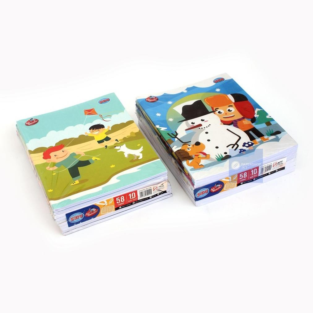 

Original Sidu - Buku Tulis 58 Lembar - Pack -79